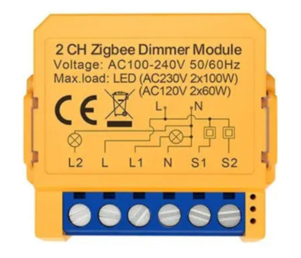 Avatto Inteligentny przełącznik ZigBee ZDMS16-2 - 1347460 - zdjęcie